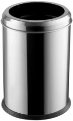 Dayco Metal rozsdamentes acél fedél nélküli szemetes kivehető vödörrel 12L (DM0704)