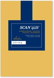 Scanquilt JERSEY ELASTIC LYCRA lepedő, okkersárga, 180×200 cm (34720)