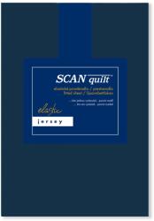 Scanquilt JERSEY ELASTIC LYCRA lepedő, sötétkék, 160×200 cm (31011)