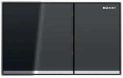 Geberit Sigma60 - Clapetă acționare spălare, crom / lavă 115.640. JK. 1 (115.640.JK.1)