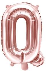  Maxee születésnapi lufi, Q betű, rózsaszín, 40 cm