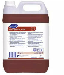 Taski Sani 4 in 1 Plus tejsav alapú, koncentrált általános tisztító-, fertőtlenítőszer vízkőoldó és illatosító hatással 5L (2db/karton)