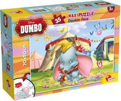 Lisciani Puzzle cu două fețe Lisciani pentru colorare 35 piese - Dumbo (74150) Puzzle
