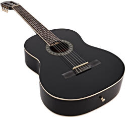  IdeallStore® Fa klasszikus gitár, dekoráció, 104 cm, fekete (CHIT-ARSA)