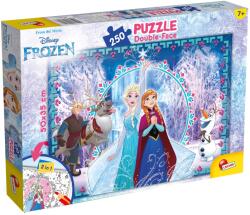 Lisciani Puzzle cu două fețe Lisciani pentru colorare 250 piese - Regatul Înghețat (52981) Puzzle