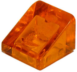 LEGO® Alkatrészek (Pick a Brick) Átlátszó narancssárga 1X1X2/3 Tetőelem 6245265 (6245265)