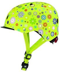 Globber Casca pentru copii Globber Elite - Floral XS/S (48-53 cm) - Verde Lime (507-106)