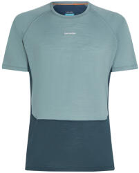 Icebreaker M Mer 125 ZoneKnit SS Crewe férfi funkcionális póló L / kék