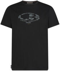 Icebreaker M M 150 Tech Lite SS Tee 30 Anniversary férfi funkcionális póló XXL / fekete