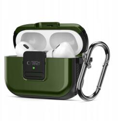 Tech-protect Techprotect Tok Apple Airpods Pro 1 2 Készülékhez Olívazöld Tok (5906302376292)