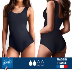 Plim Underwear Tini klasszikus egyrészes menstruációs fürdőruha - Közepes vérzéshez fekete
