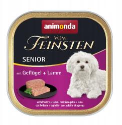 Animonda vom Feinsten Senior kutyaeledel tálca 150g - Baromfi Bárány