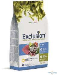 Exclusion Mediterraneo Monoprotein Formula Adult Tuna Medium Breed 3kg