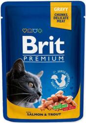 Brit Premium Cat Lazac És Pisztrán |100g