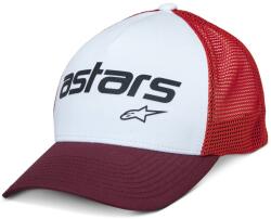 Alpinestars Șapcă Alpinestars Vital Trucker alb-maro-roșu-portocaliu (AIM186-896)