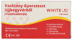 WHITELAB vashiány gyorsteszt ujjbegyvérből - 1 db
