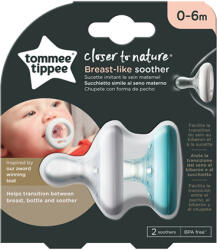 Tommee Tippee Breastlike anyamell formájú cumi 0-6 hónapos korig - 2 db