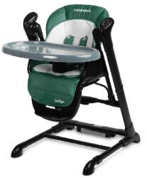 Caretero Indigo Etetőszék és Hinta 2in1: Black Green