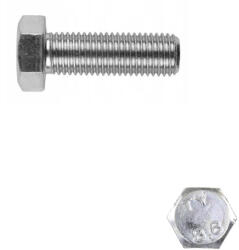  Hatlapfejű tövigmenetes csavar M18x65 - 8.8 (DIN 933, horganyzott)