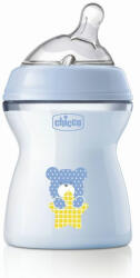 Chicco NaturalFeeling 250 ml cumisüveg - kék250 ml