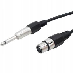 BLOW Mikrofonkábel 6, 3 Mono Jack Dugó Xlr Mikrofon Aljzat 10M (4363#)