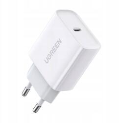 UGREEN Hálózati töltő Ugreen CD137, 20W, Pd 3.0, Usb-c (fehér) (60450)