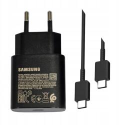 Samsung Gyorstöltő Samsung Fast 25W+KÁBEL 1m Usb-c Galaxy TA800 Set (EP-T2510NBEGEU+ EP-DG977BBE)