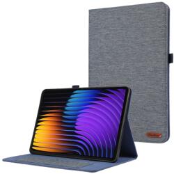  FABRIC husă flip pentru Xiaomi Pad 7 / Pad 7 Pro / Pad 8 / Pad 8 Pro albastru