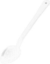 Araven Lingură de servire perforată, policarbonat, lungime: 333 mm, albă