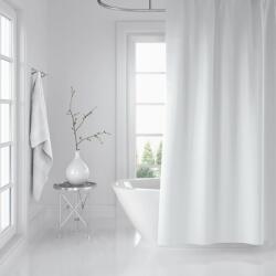  Perdea dus cu 12 inele, dimensiunea 180x200cm, alb, cod 016