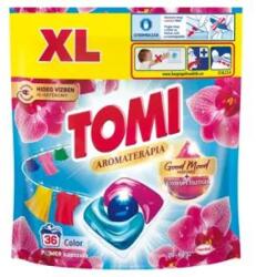 TOMI XL Mosókapszula 36 db Color orchidea&makadámolaj