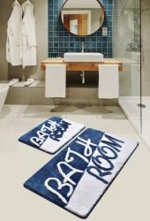  Set 2 covorase baie acril, Alessia Home, Bathroom Blue Covor baie