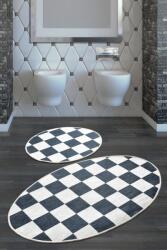  Set 2 covorase baie ovale, Chilai Home, DAMA DJT Covor baie