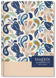Pd Calendar Tanítói zsebkönyv PD CALENDAR papírborító A/5 Peacock 2025-2026 (P4114-3060) - vectraline