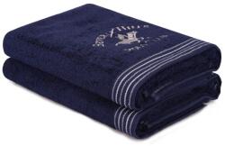 Beverly Hills Polo Club Set 2 prosoape 70x140cm bumbac 100%, BHPC, 405 Dark Blue Prosop