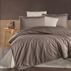 First Choice Lenjerie pat de lux premium satin La Romano, First Choice, Ruth Wooden Maro Geometric Lenjerie de pat