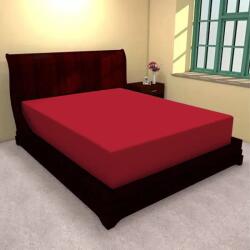 Pucioasa Husa pat tricot cu elastic saltea 140x200cm, Rosu