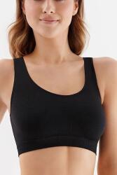 Gabriella Top tank varrásmentes melltartó, fekete, XL