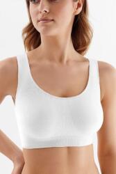 Gabriella Top tank varrásmentes melltartó, fehér, L