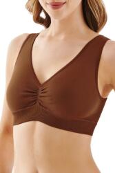 Gabriella Sutien fără cusături Top Shape mocca, S/M