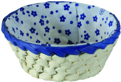DOMOTTI Cos rotund captusit cu material 16cm, mix culori, Palma (68100)