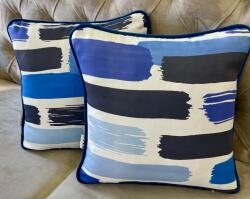 Hiko Set 2 FETE de perna Hiko albastru royal 2x40x40cm (100006056)