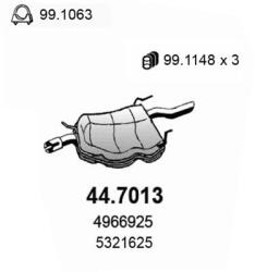 ASSO Toba esapament finala ASSO 44.7013 - fixbox