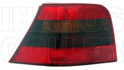 VW Golf IV 1997-2003 - H. lámpa üres bal szürke/piros (nem Kombi) TYC