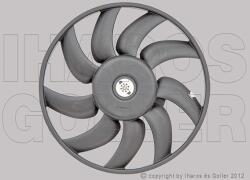 Audi A4 2007-2012 - Hűtőventilátor-motor lapáttal (200W/350mm)