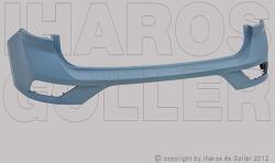 VW T-Roc 2017-2021 - Hátsó lökhárító felső rész alap. , PDC jel