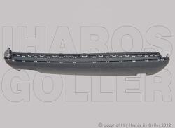 VW Jetta 2005-2010 - Hátsó lökhárító alatti spoiler, alapozott -07.06