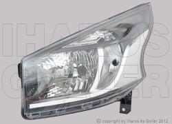 Renault Trafic 2014-2021 - Fényszóró H4+nappali fény bal (motoros) TYC