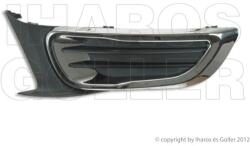 Citroen C3 2009-2017 Picasso - Első lökhárítóba oldalsó rács bal (króm-fekete)