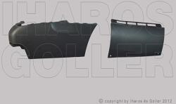Citroen Berlingo 2008-2012 - Hátsó lökh. sarok jobb fekete, hosszú(2 hátsó ajtós)